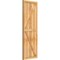 Ekena Millwork Framed Board-n-Batten Shutters w/Z-Bar, Rough Sawn Western Red Cedar, 21 1/2W x 61H, PR RBF06Z21X061RWR - alternate 5